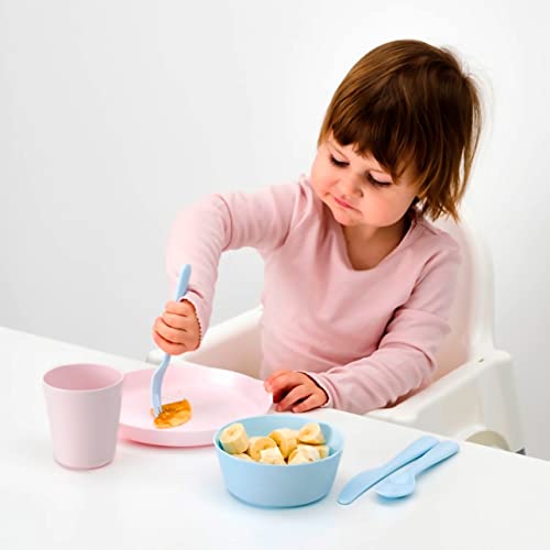 Kids Flatware Set – 18-Piece BPA-Free Utensils | 6 Colorful Knives, Forks & Spoons | Dishwasher & Microwave Safe