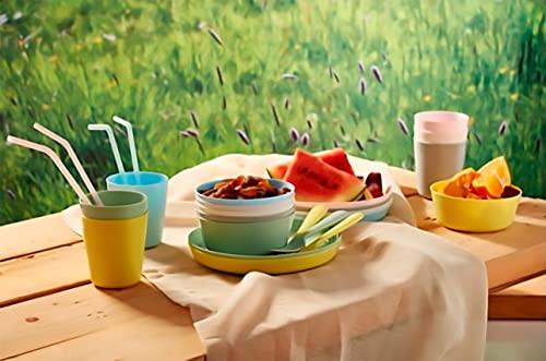 Kids Flatware Set – 18-Piece BPA-Free Utensils | 6 Colorful Knives, Forks & Spoons | Dishwasher & Microwave Safe