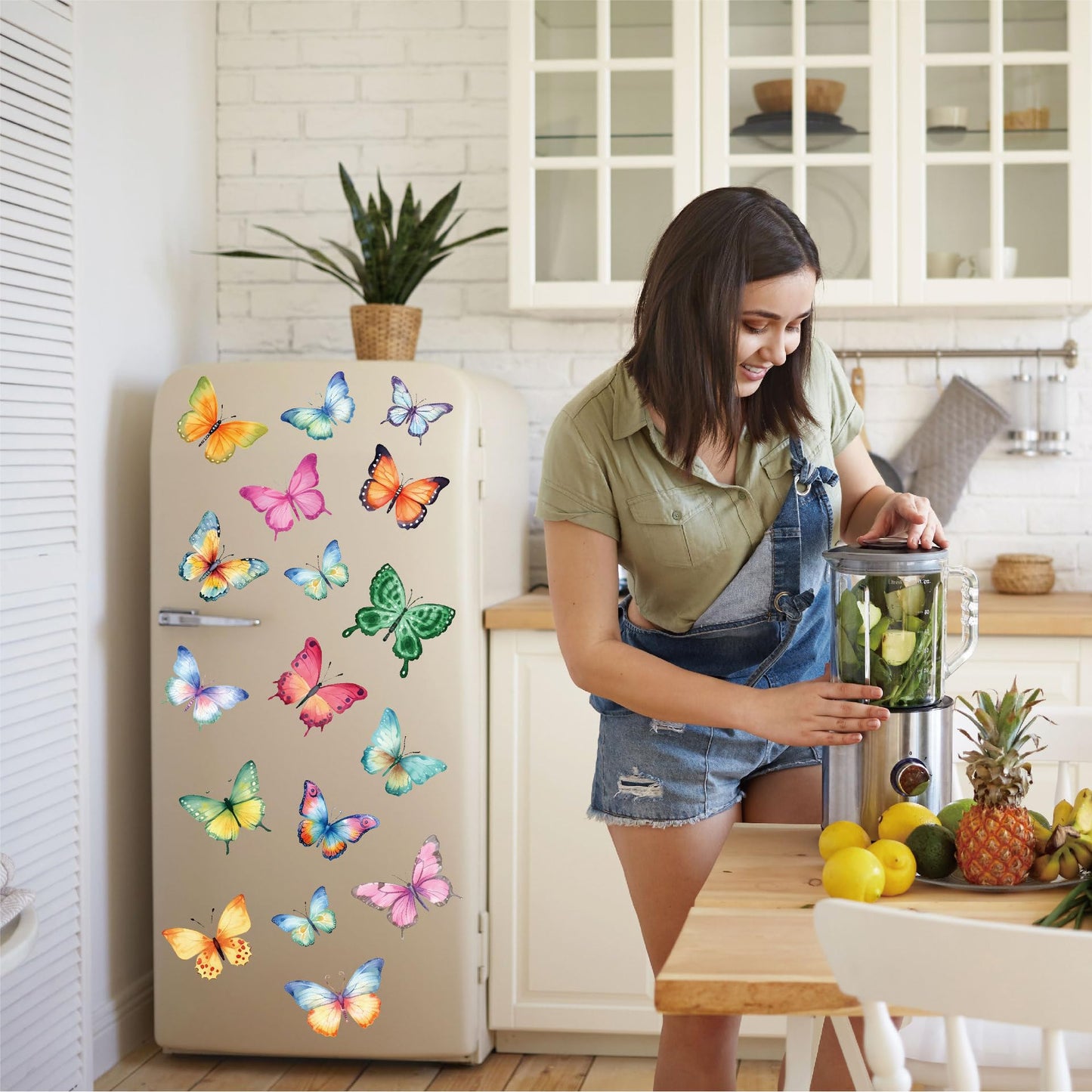 Cloud Wall Decals – 44-Piece Peel & Stick Set | White Vinyl Stickers for Nursery, Kids Bedroom & Playroom | Reusable & Waterproof