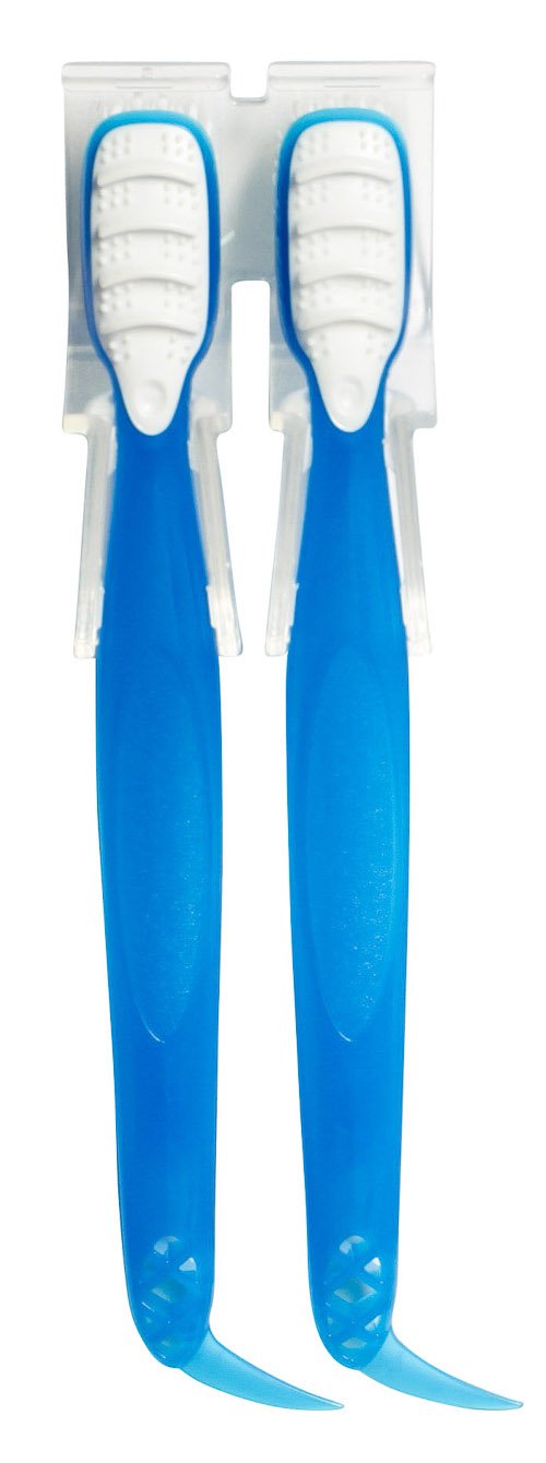 Travel Toothbrush Set – 2-Pack of Mini Soft-Bristle Manual Toothbrushes for Adults | Compact & Disposable