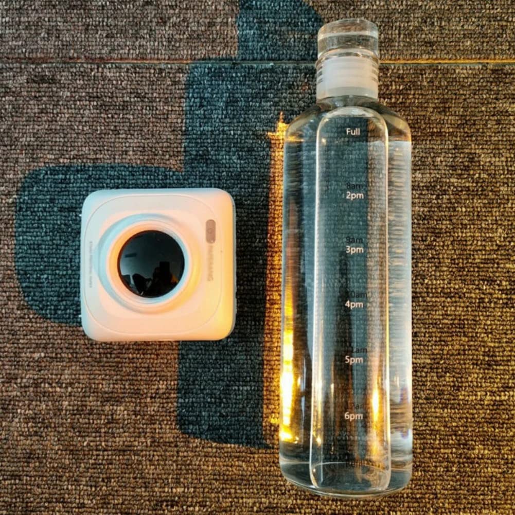 Clear Plastic Water Bottle – 17oz Leakproof Bottle with Non-Slip Sleeve, Lightweight & Reusable