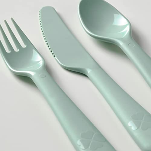 Kids Flatware Set – 18-Piece BPA-Free Utensils | 6 Colorful Knives, Forks & Spoons | Dishwasher & Microwave Safe