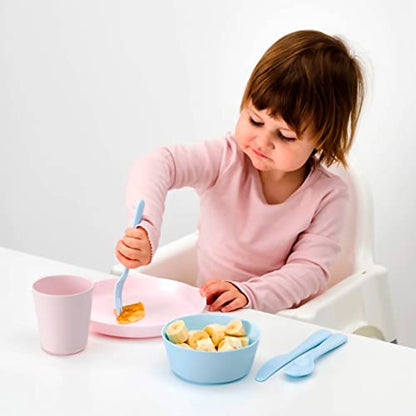 Kids Flatware Set – 18-Piece BPA-Free Utensils | 6 Colorful Knives, Forks & Spoons | Dishwasher & Microwave Safe