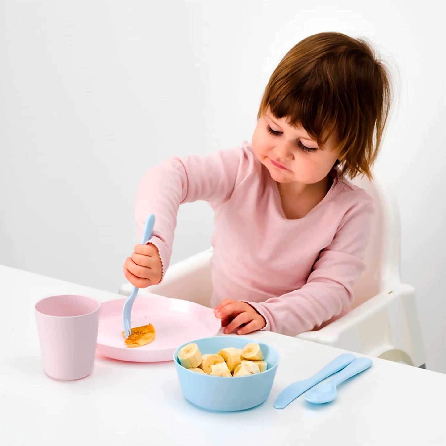 Kids Flatware Set – 18-Piece BPA-Free Utensils | 6 Colorful Knives, Forks & Spoons | Dishwasher & Microwave Safe