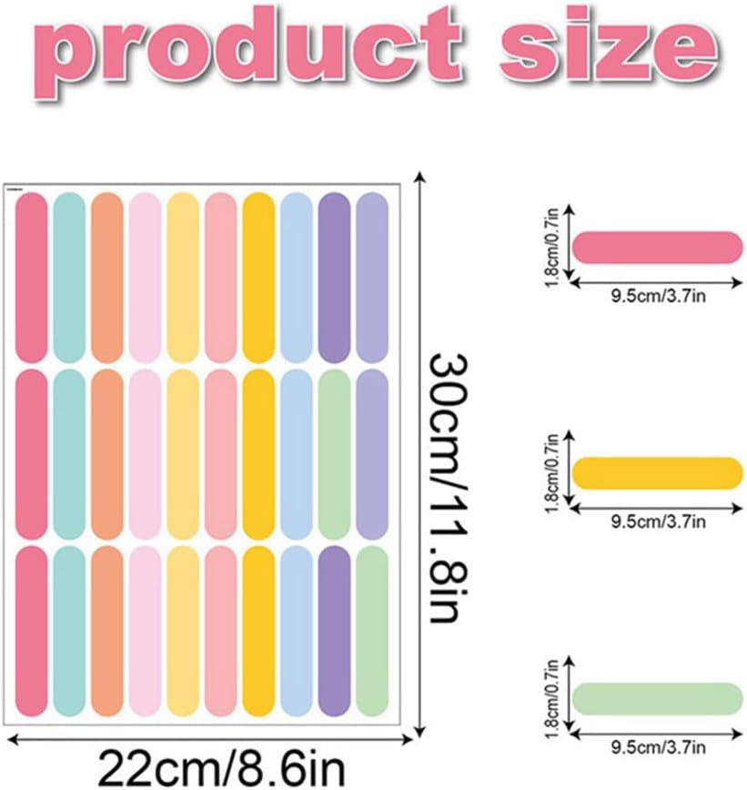 Confetti Wall Decals – 240 Colorful Sprinkle Stickers for Kids Room, Nursery & Playroom – Removable & Reusable Vinyl