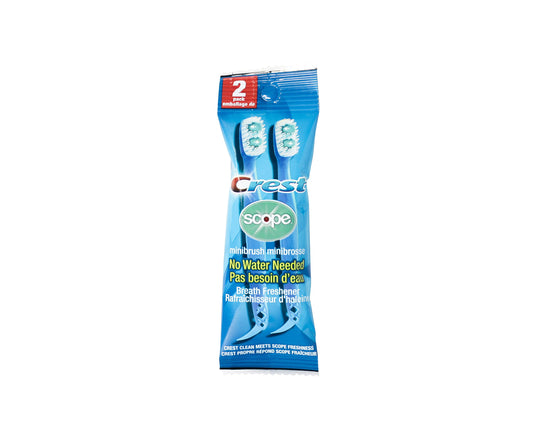 Travel Toothbrush Set – 2-Pack of Mini Soft-Bristle Manual Toothbrushes for Adults | Compact & Disposable