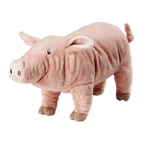 Pink Pig Plush Toy – Soft Stuffed Animal for Kids | Cuddly Farm Animal Pillow Buddy